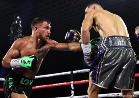 Vasily Lomachenko Targets Charly Suarez for Comeback Fight