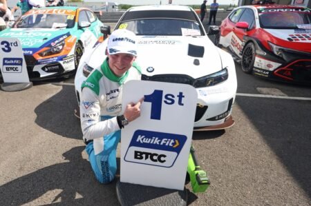 Rainford victorious in qualifying race, Sutton fails to finish after puncture
