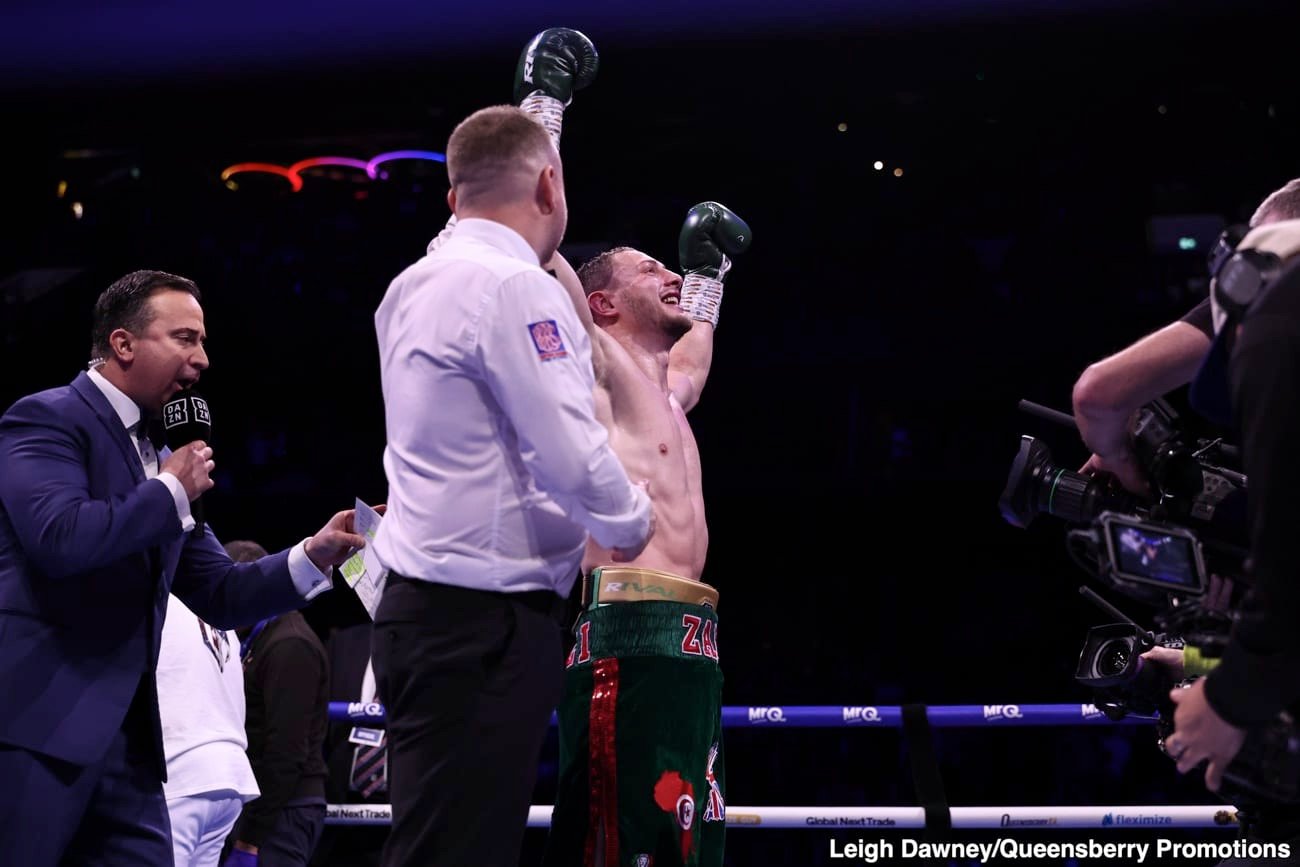 Image: Zak Chelli Stuns David Morrell With Late TKO In Manchester Upset