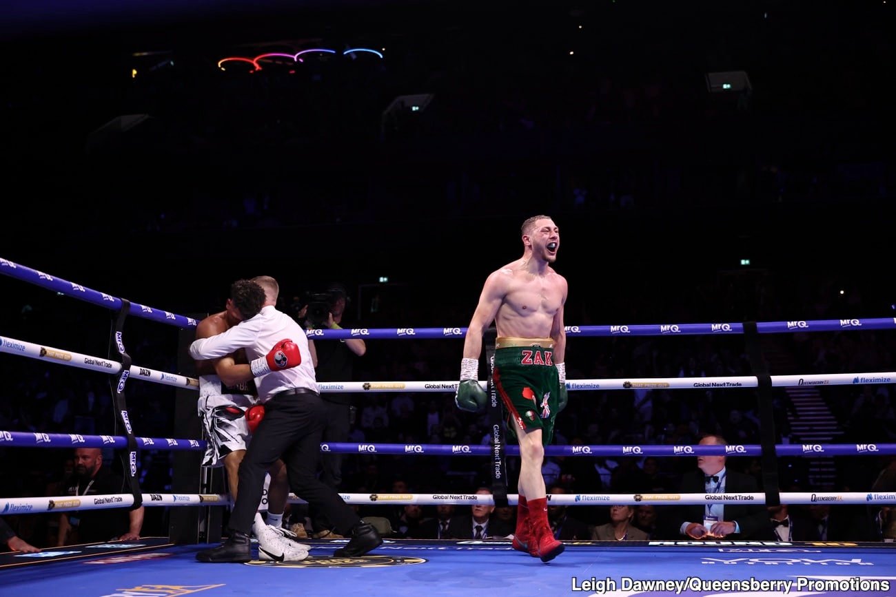 Image: Zak Chelli Stuns David Morrell With Late TKO In Manchester Upset