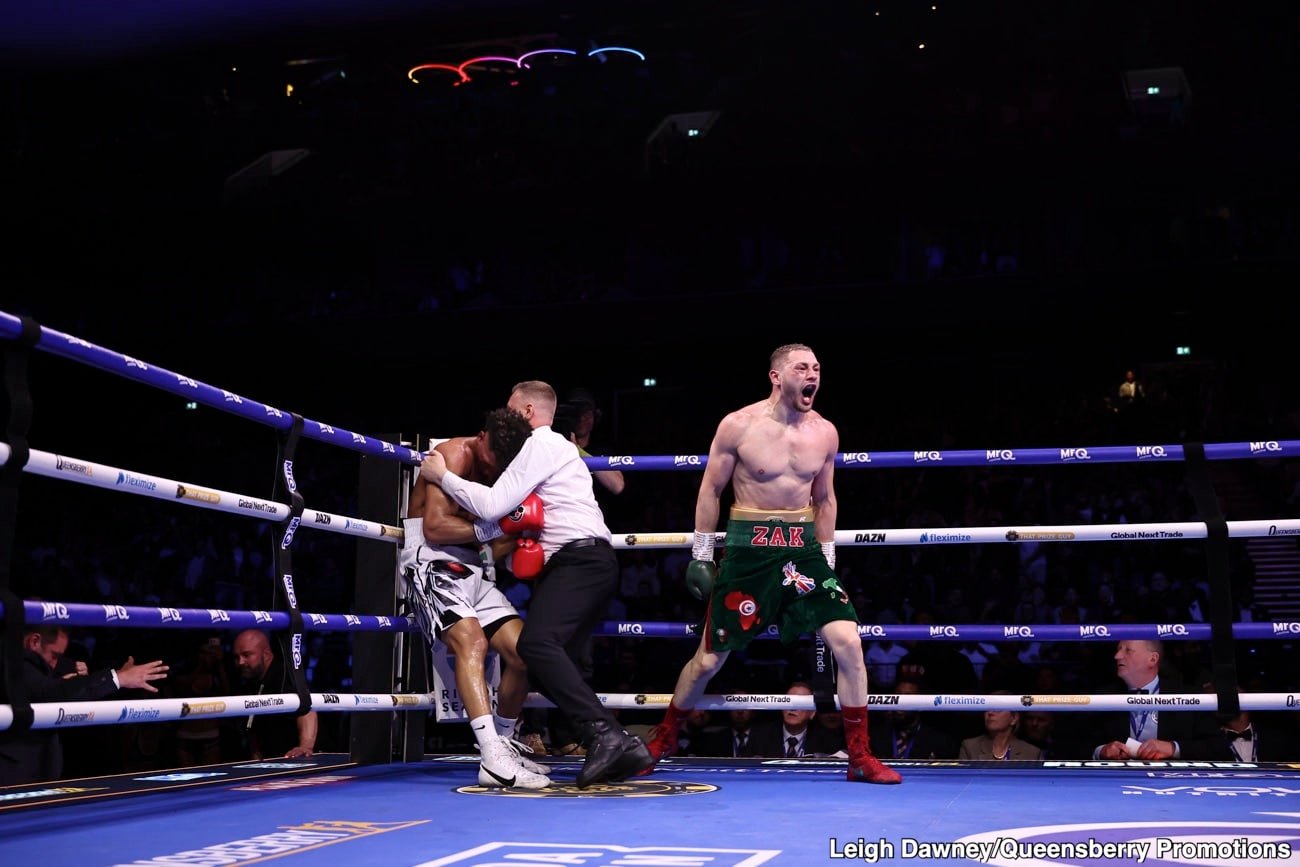Image: Zak Chelli Stuns David Morrell With Late TKO In Manchester Upset
