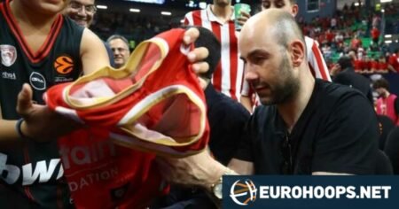 Σπανούλης: Στο ΟΑΚΑ και… αποθέωση από τους φίλους του Ολυμπιακού!