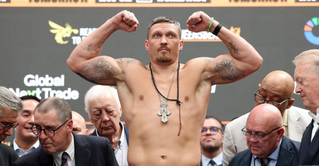 Usyk vs. Rico weigh-in video