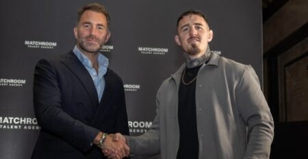 Eddie Hearn dares Dana White to release Tom Aspinall from UFC contract