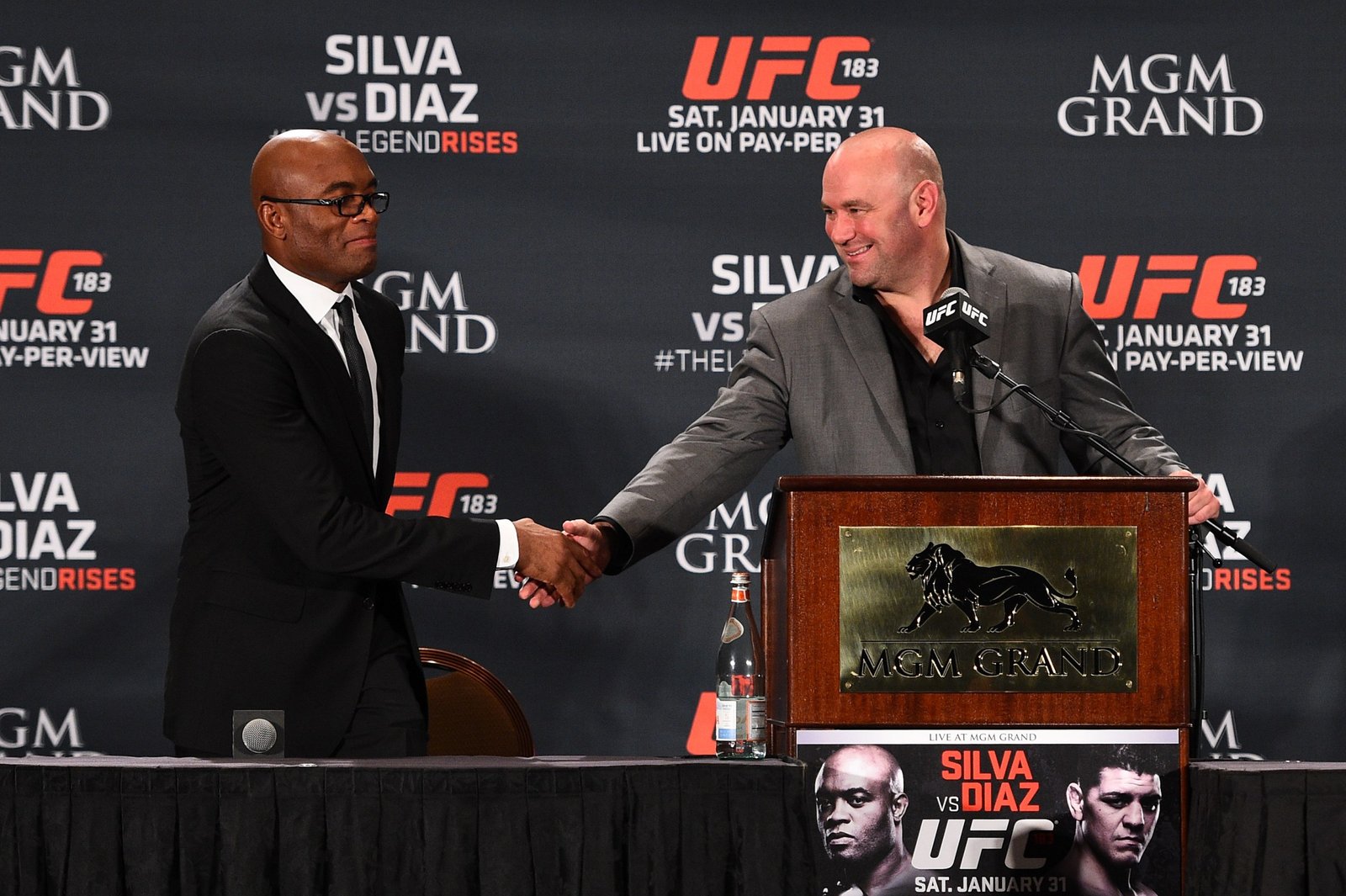 UFC 183: Silva v Diaz - Post Fight Press Conference