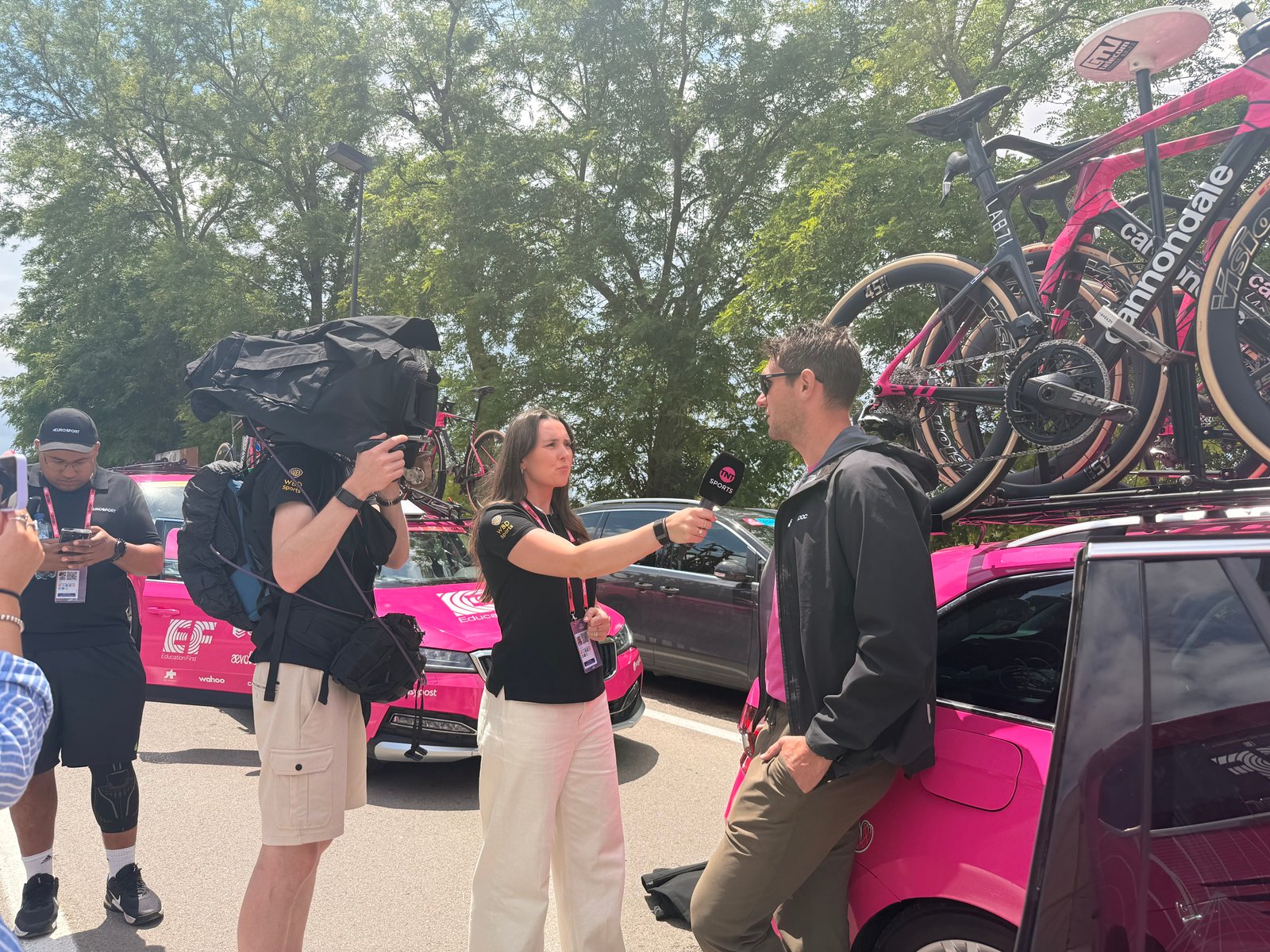 Hannah Walker interviews Tejay van Garderen