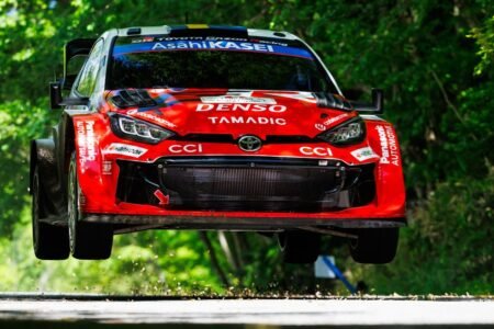 Solberg heaps pressure on leader Evans, as Ogier struggles