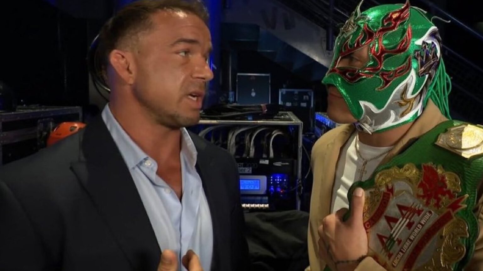 Chad Gable Returns To Main Roster As Himself On WWE SmackDown, Apologizes To Rey Fenix