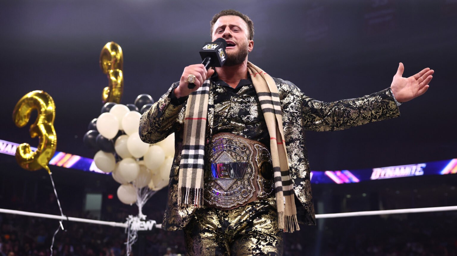 AEW World Champion MJF Provides Update On Knee Injury
