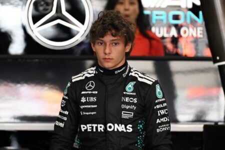 Why Antonelli is “grateful” for mid-season slump in F1 2025