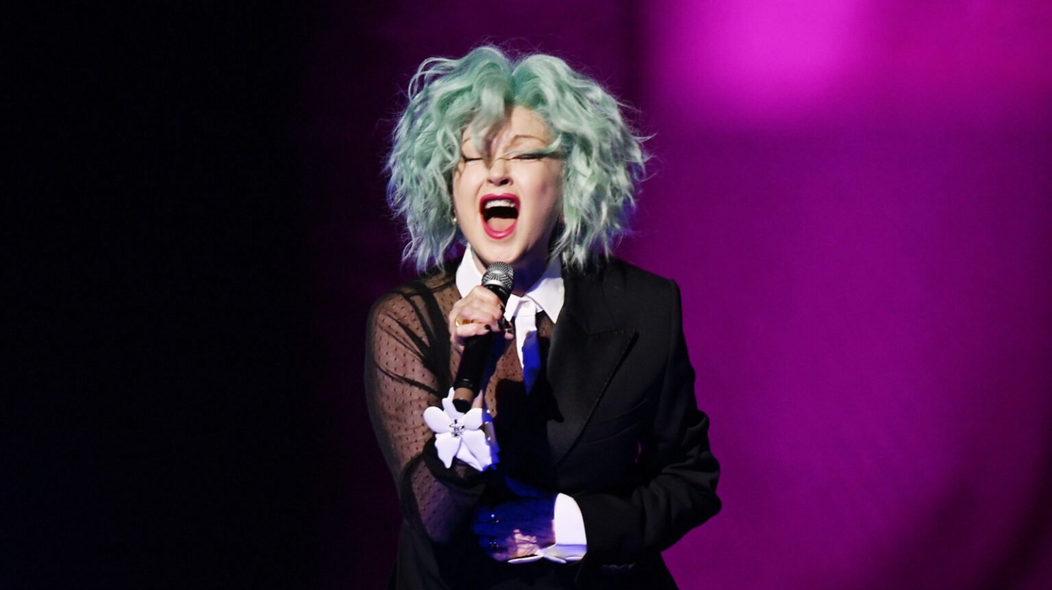 Cyndi Lauper Reacts To Getting First-Ever WWE Action Figure As Part Of New Mattel Set