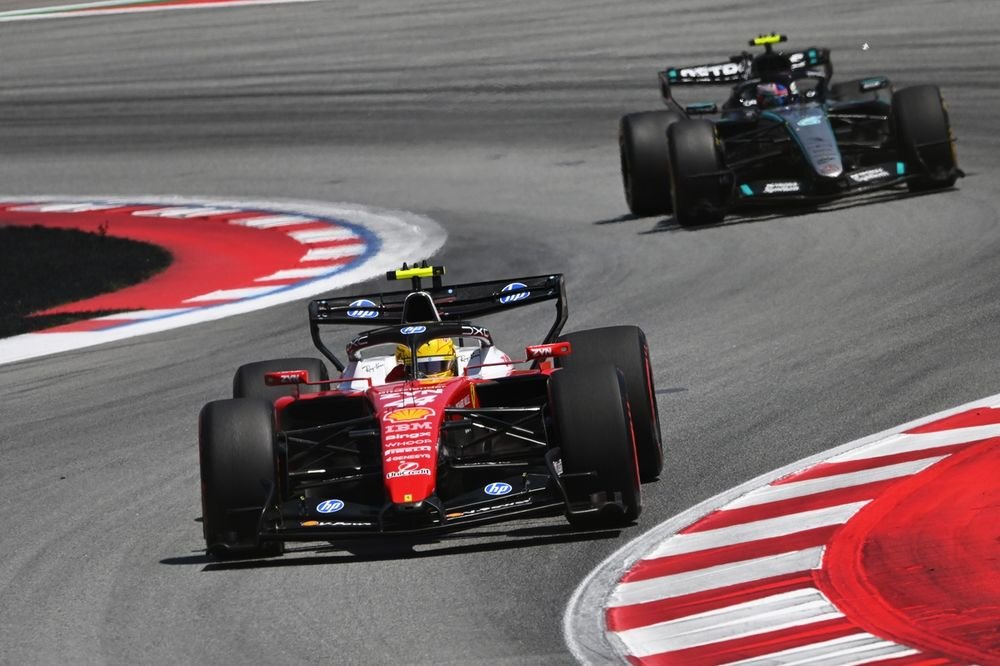 Andrea Kimi Antonelli, Mercedes, Lewis Hamilton, Ferrari