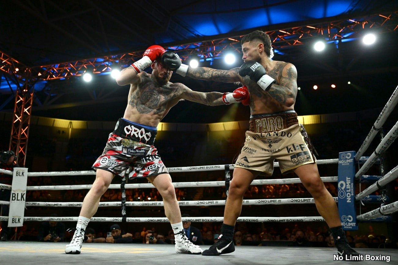 Image: Liam Paro Edges Lewis Crocker To Win IBF Welterweight Title In Brisbane
