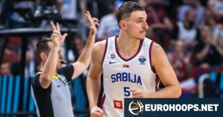 Nikola Jović jugará con Serbia durante la ventana de clasificación de verano