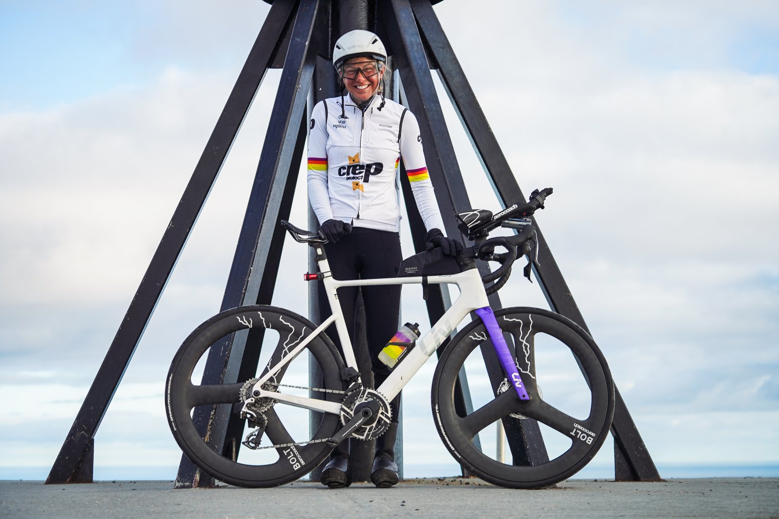 Sarah Ruggins cross-Europe record ride