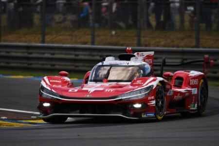 Toyota spins, goes fastest in FP2
