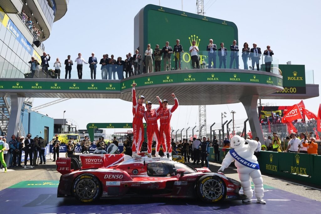 Toyota beats BMW and Cadillac for first win in four years
