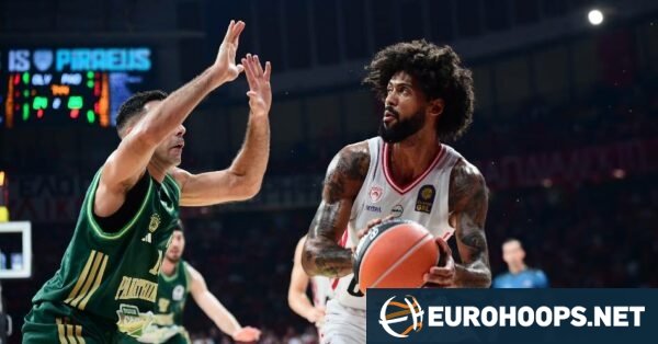 Ολυμπιακός: Εκτός ο Ντόρσεϊ, με την ίδια εξάδα ξένων στον πέμπτο Τελικό