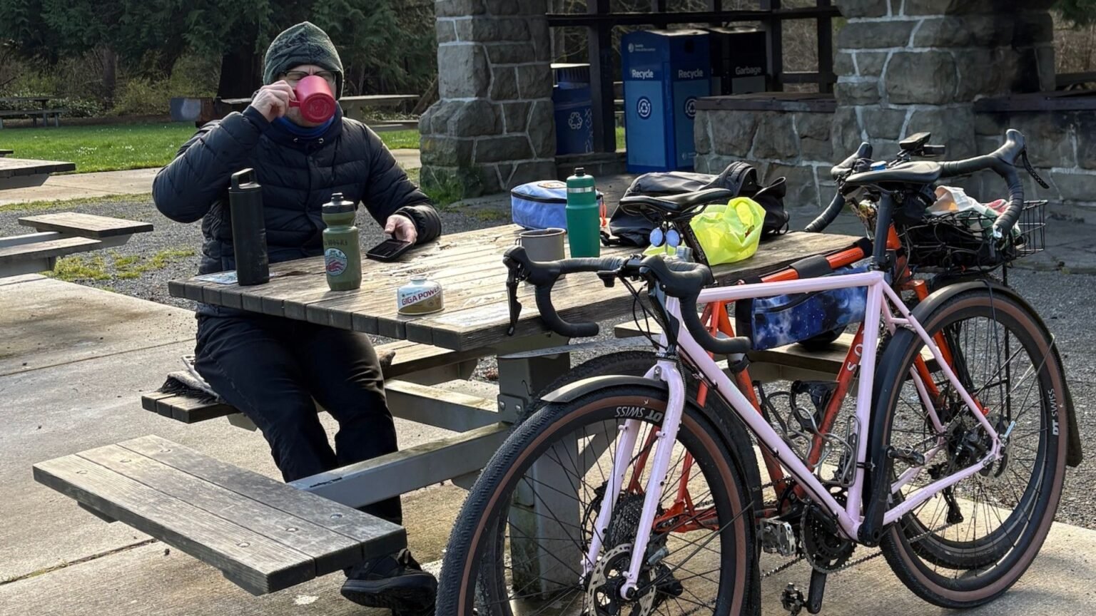 Coffee outside: a celebration of the bike community and coffee, and how to make the best coffee outside