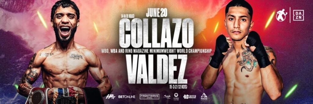 Neider Valdez steps in to challenge Oscar Collazo after Canoy exits