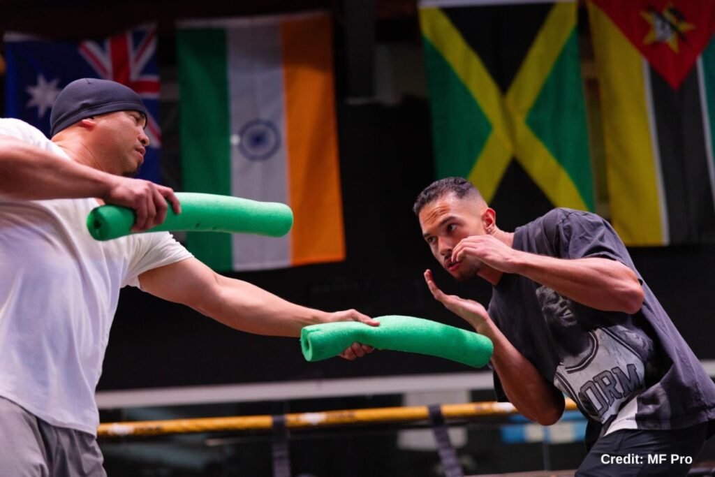 Ernesto Mercado looks to steal the show Friday in Long Beach