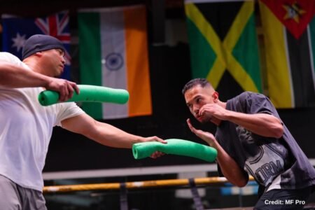 Ernesto Mercado looks to steal the show Friday in Long Beach