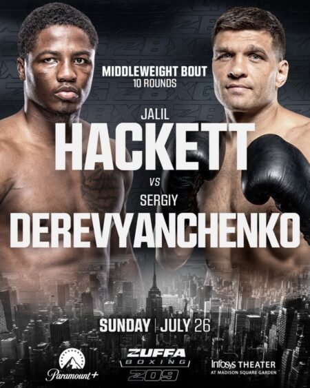 Jalil Hackett Takes On Former Title Challenger Derevyanchenko In Biggest Fight Yet