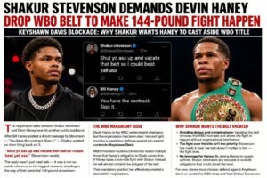 Shakur To Bill Haney: Tell Devin To Vacate The Belt So I Can Beat His Ass