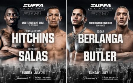 Edgar Berlanga To Meet Steven Butler; Richardson Hitchins To Face Ricardo Salas On July 26