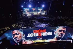 Anthony Joshua invites Tyson Fury into ring after July 25 fight: “If you’re serious”