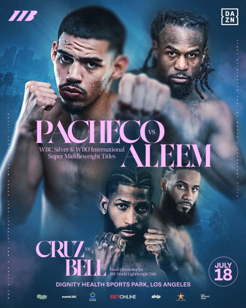 Diego Pacheco Returns July 18 As Andy Cruz Lands IBF Title Eliminator