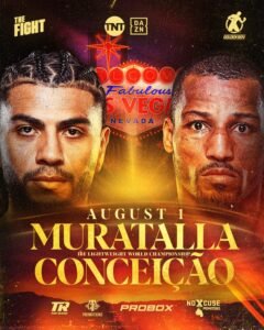 Raymond Muratalla To Defend IBF Lightweight Title Against Robson Conceição On August 1