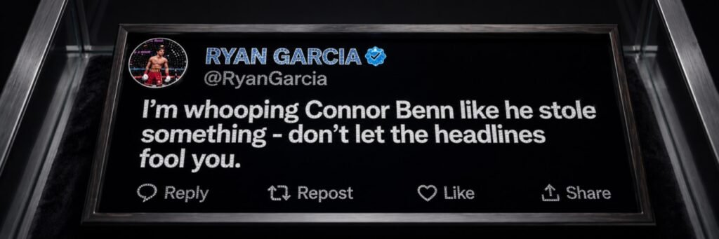 Ryan Garcia And Conor Benn Exchange ‘Steal’ Threats Despite Fight Turmoil