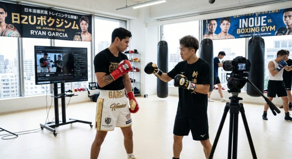Ryan Garcia Wants To Train With Naoya Inoue In Tokyo And Stream It