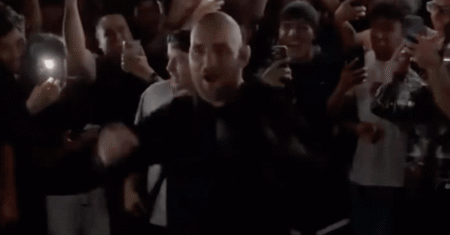 ‘We almost died’: Sean Strickland swarmed by fans at UFC White House press conference