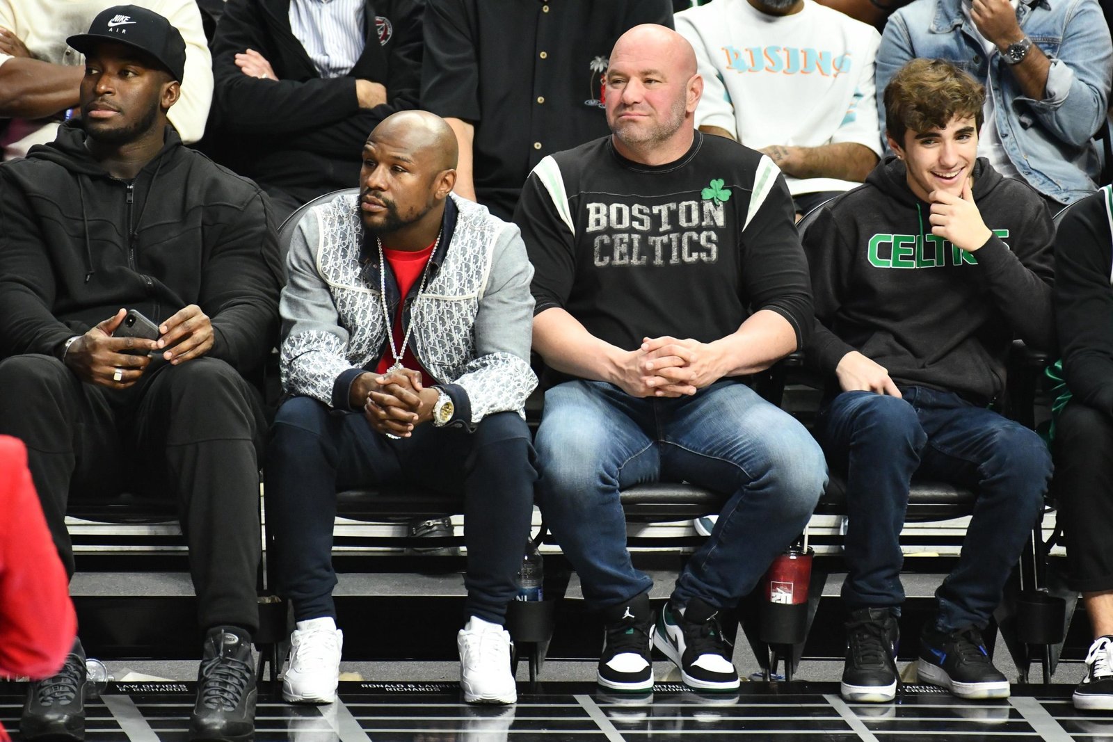 Celebrities At The Los Angeles Clippers Game