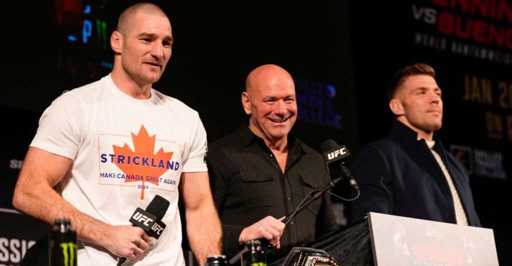 Dana White refutes Sean Strickland’s claim he’s banned from the UFC White House card: ‘Nobody is banned’