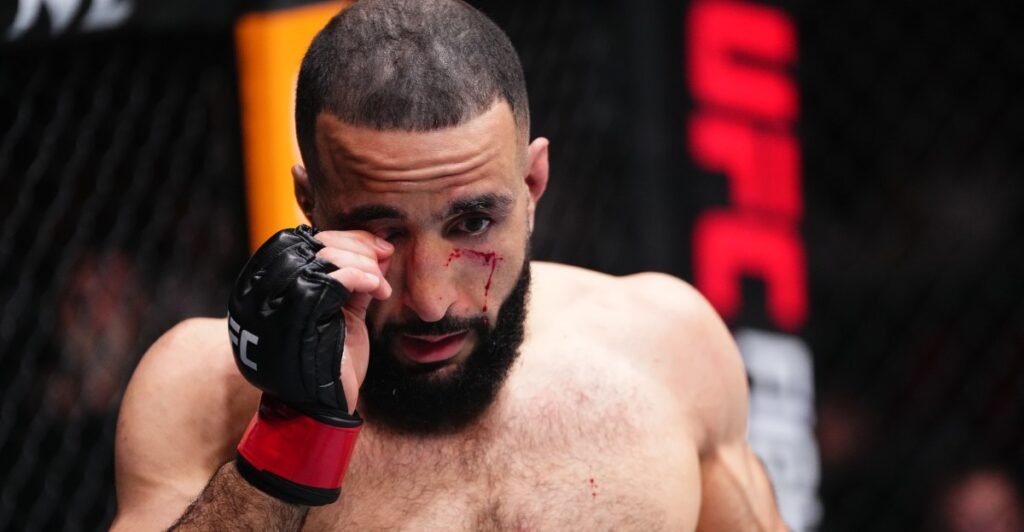 Belal Muhammad accuses Ian Machado Garry of blatantly playing dirty with eye pokes, likens it to flopping in the NBA