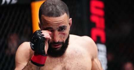 Belal Muhammad accuses Ian Machado Garry of blatantly playing dirty with eye pokes, likens it to flopping in the NBA