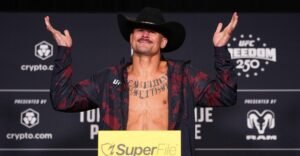 UFC White House video: Diego Lopes weighs in for 2 fights, including main event backup spot