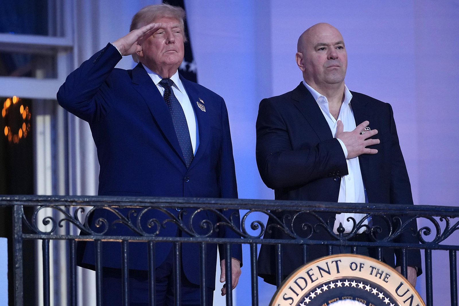 President Trump Hosts UFC Freedom 250 Fight Topuria v Gaethje At The White House
