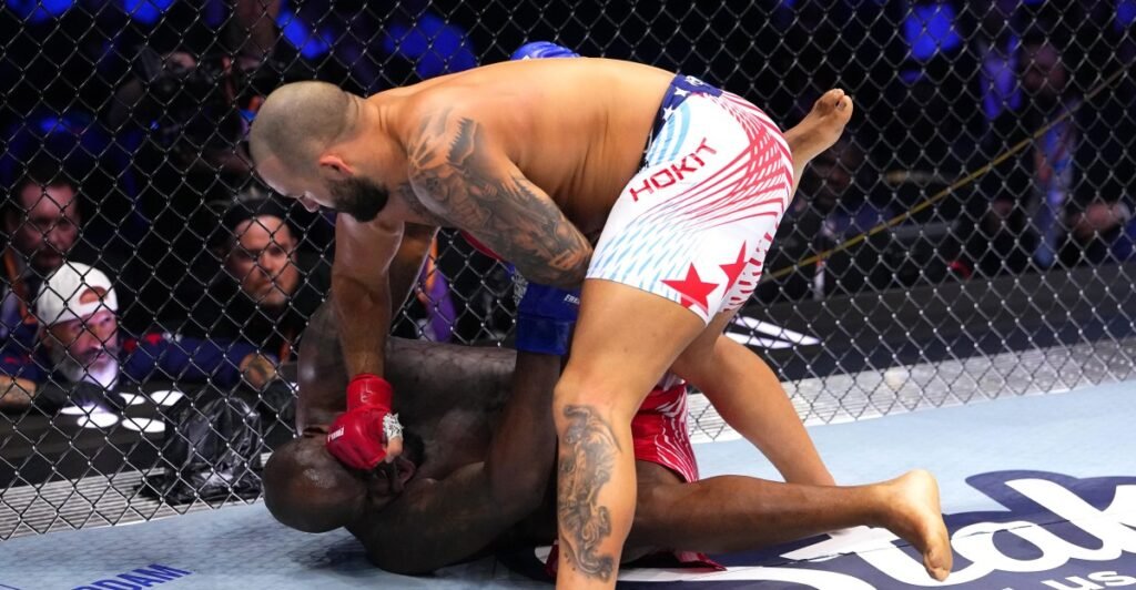 UFC White House video: Josh Hokit calls out Alex Pereira after overwhelming Derrick Lewis with second-round knockout