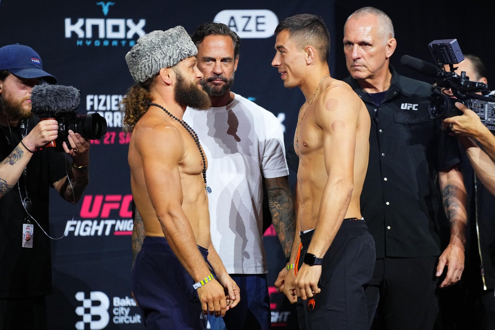 UFC Fight Night: Fiziev vs Torres Ceremonial Weigh-in