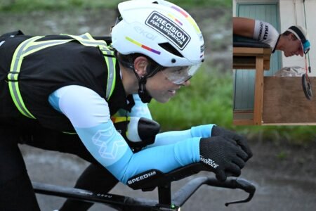 ‘Three times a week, for six months, I hung weights off my head to strengthen my neck’ – the agony and ecstasy of setting a cycling world record