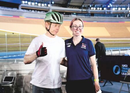 Dr Hutch was a big fan of Katie Archibald