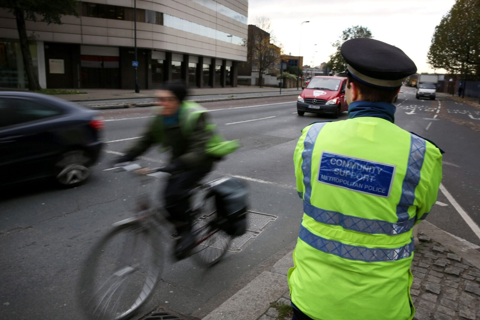 My friends were pulled over by the police and told they were vulnerable as cyclists – but it’s drivers that need to be reminded