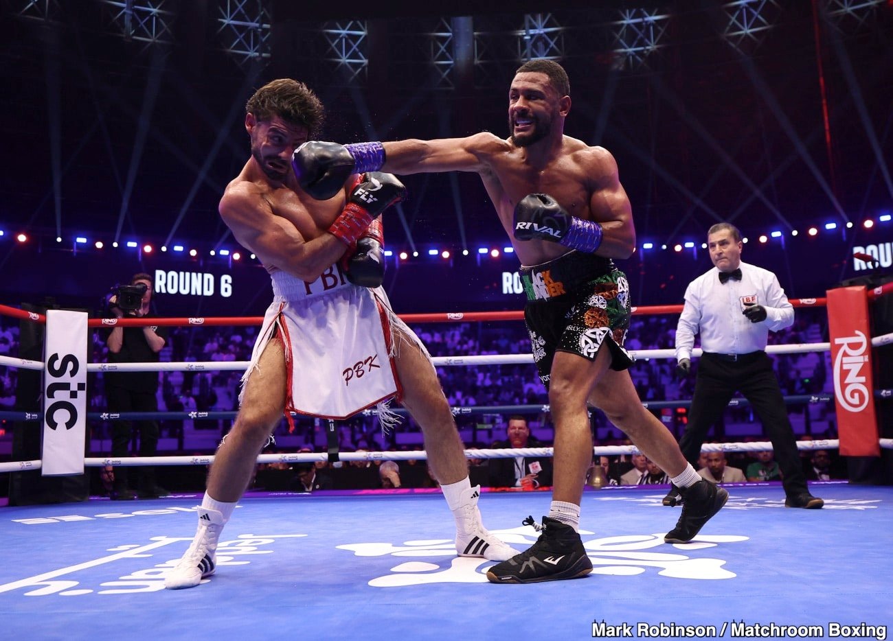 Image: Josh Kelly Retains IBF Title After Grueling Win Over Caoimhin Agyarko