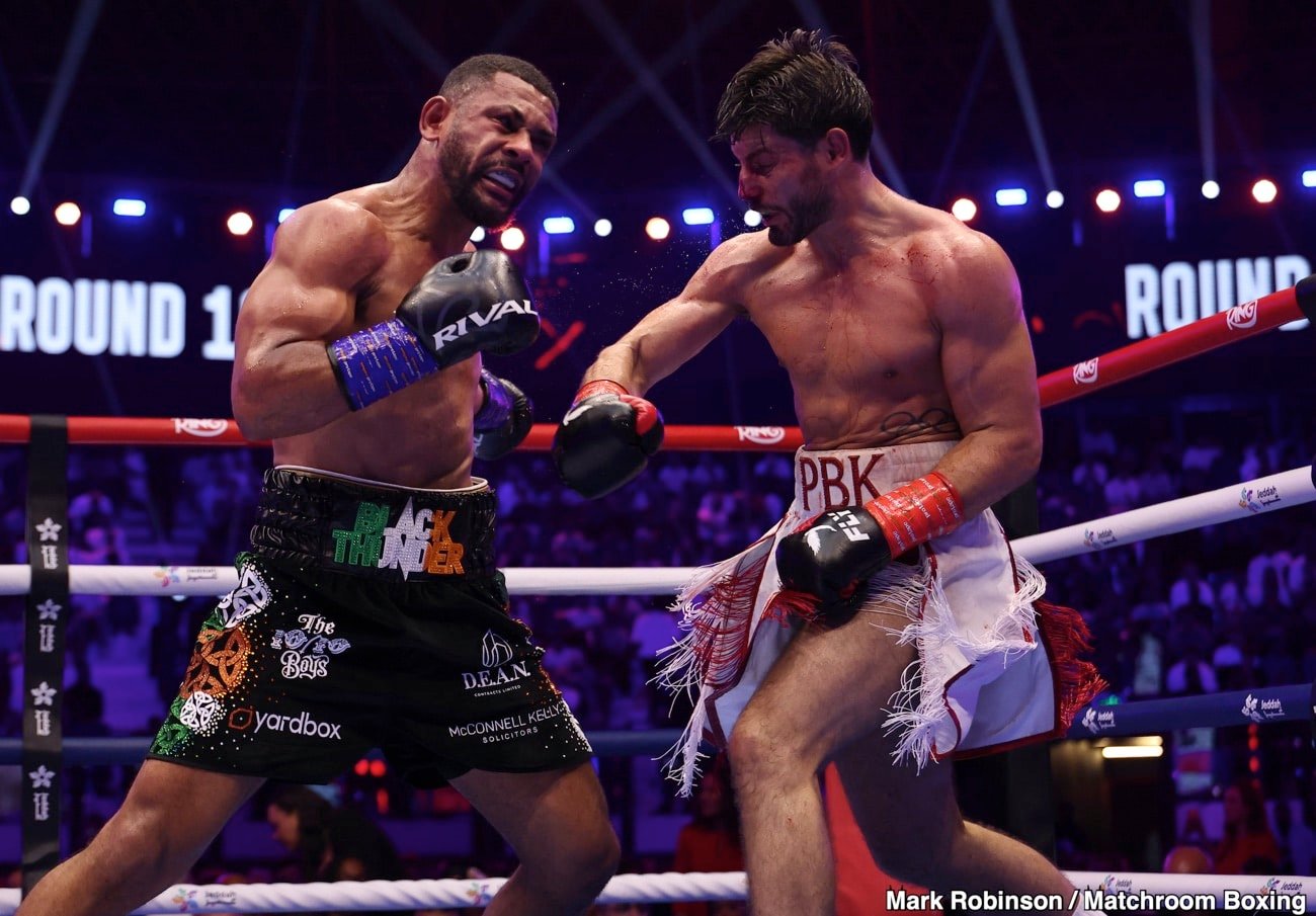 Image: Josh Kelly Retains IBF Title After Grueling Win Over Caoimhin Agyarko