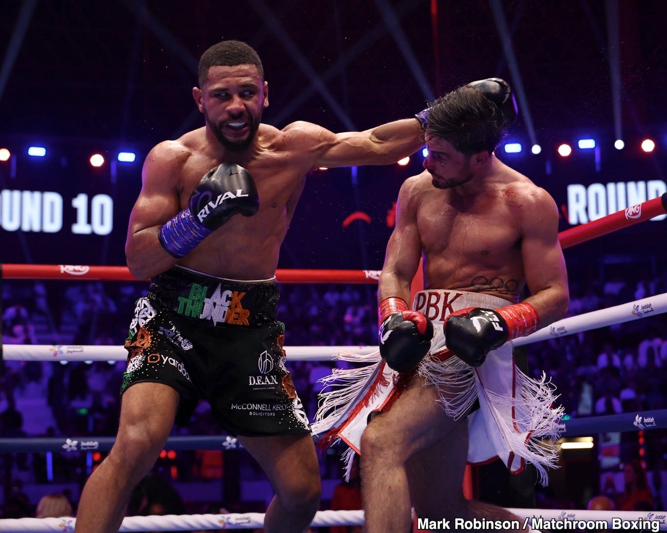Image: Josh Kelly Retains IBF Title After Grueling Win Over Caoimhin Agyarko