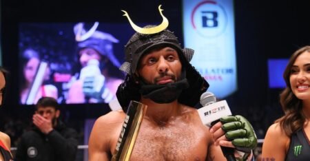Razhabali Shaidulloev vs. AJ McKee official for RIZIN, PFL featherweight titles in September